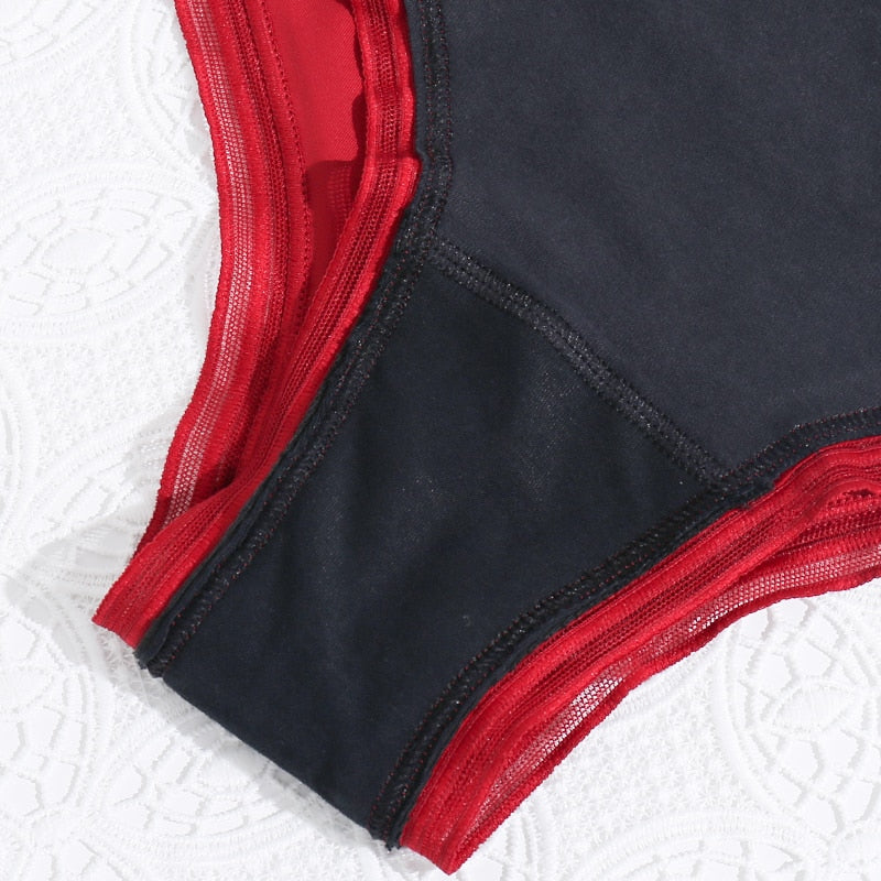 Safe V - 3 Colors Full Protection Four Layers Waterproof Women Period Underwear Leak Proof Reusable Menstrual Period Panties