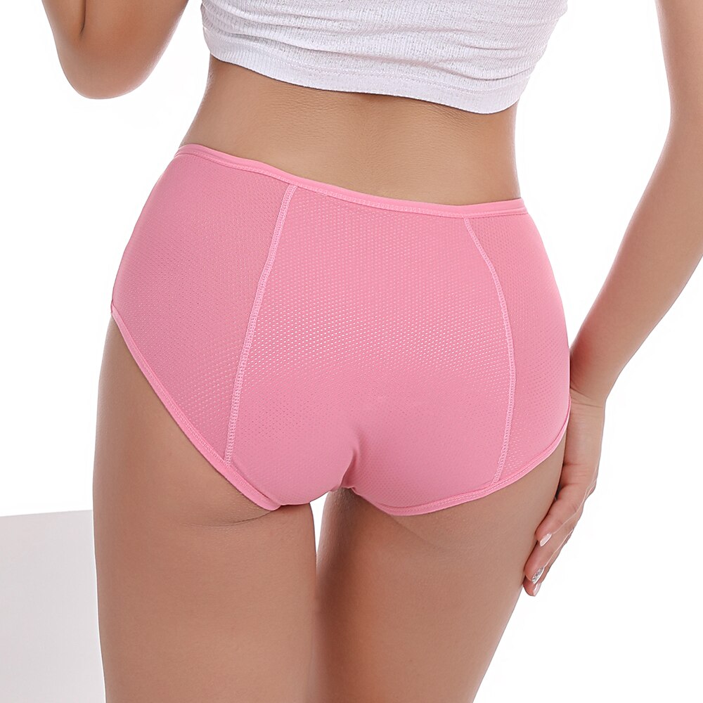 Safe V 3 Pcs Leak Proof Menstrual Period Panties Women Underwear Physiological Pant Cotton Health Seamless Briefs High Waist Warm Female